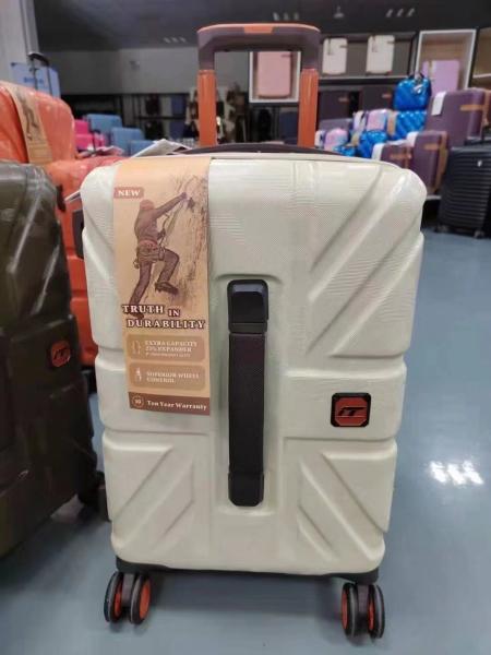 Practical ABS Plastic Bag , Lightweight Polycarbonate Composite Luggage