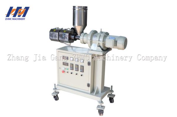 415V Mini 25mm Screw Diameter Plastic Extrusion Machine With Teco Inverter