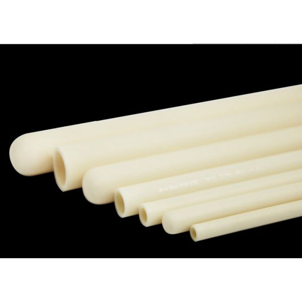 High Precision Grinded Customized size 95%-99.99% Alumina Ceramic Al2O3 Tube