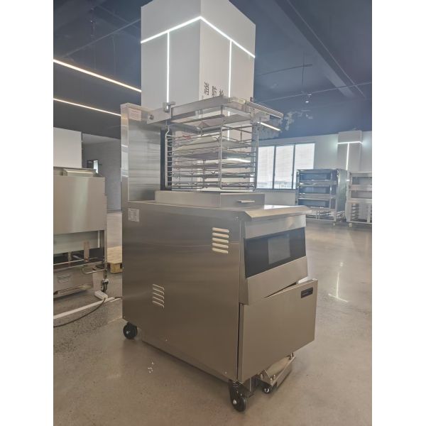 OFE-2000 8HD Electric Smart Touch Panel 55L 5 Fry Tray Big Productivity 17KW Open Deep Fryer