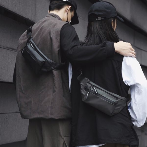 Fabric Sport Waist Bag Pouch Lightweight Bum Bag Zipper Custom Logo