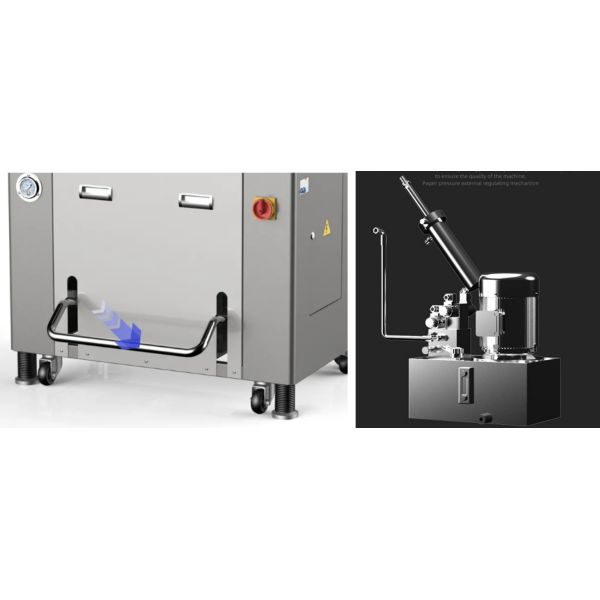 H5310L H6810L High-speed Variable Frequency Dual Hydraulic Paper Cutting Machine