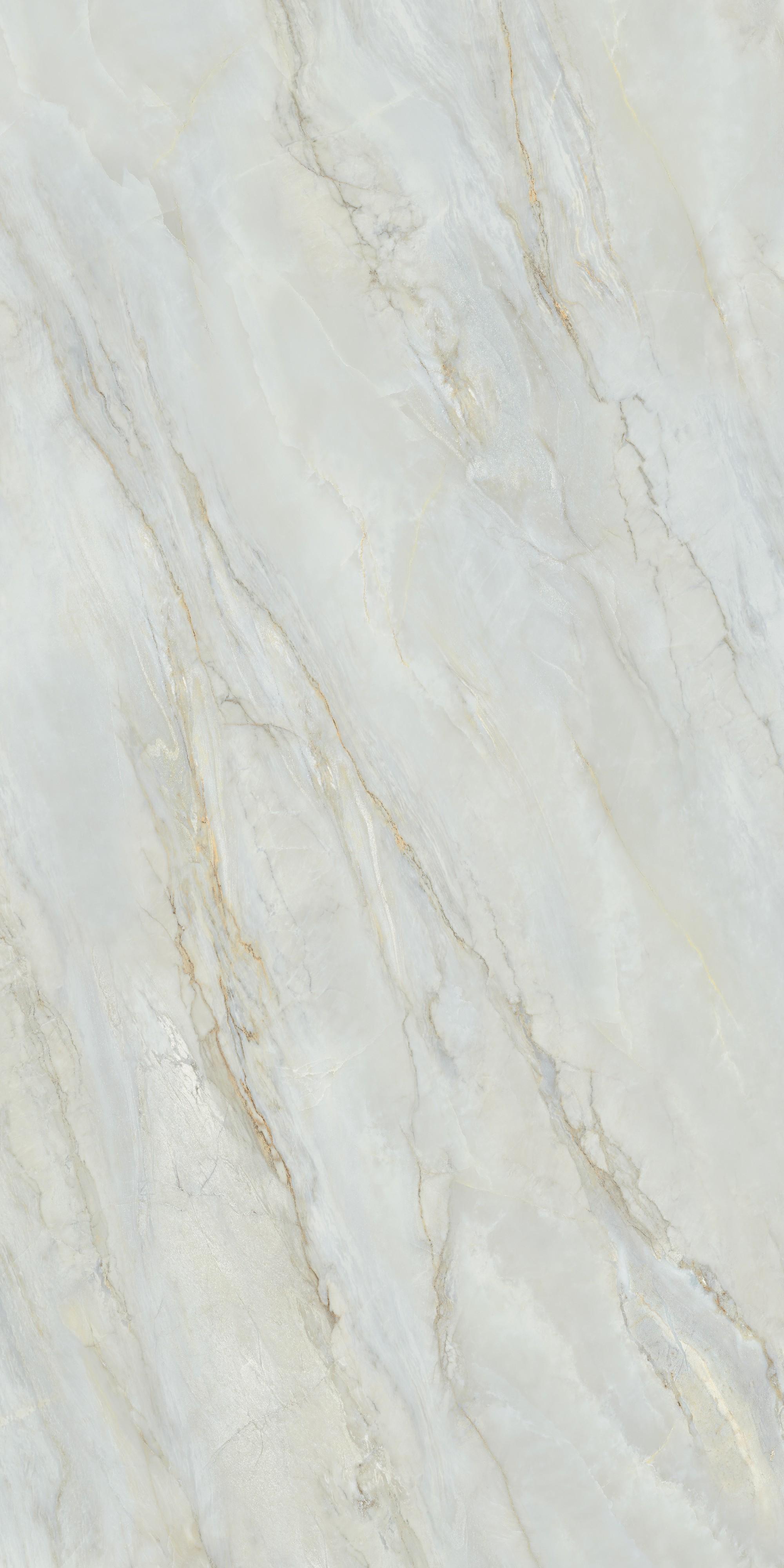Eco-friendly Beige Marble 800x3600x12mm Polished Sintered Stone Slab for Kitchen and Dining Room