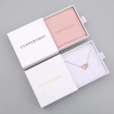 Recyclable Jewelry Packaging Box Earrings And Necklaces Cardboard Jewelry Gift Boxes