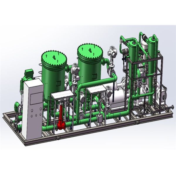Sewage Treatment Natural Gas Equipment Customized For Pipeline Pressure Test