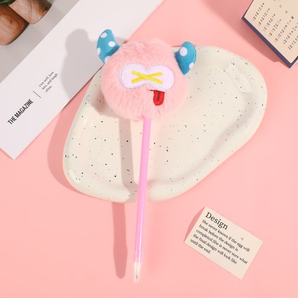 Cartoon Cute Little Monster Ballpoint Pen 0.7mm Halloween Student Gift Stationery