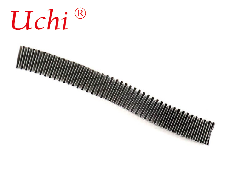 Aluminum Folded Fin Heatsink High Performance Thermal Management Cooling
