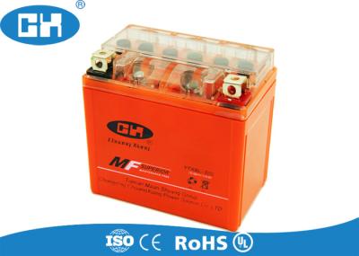 Maintenance Free 12v Motorbike Battery , Small Gel Cell Motorcycle Battery