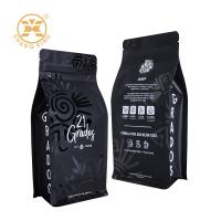 Moisture Proof 15oz Flat Bottom Coffee Bags Stand Up Zipper Bags Fit For Coffee Bean Tea 250g 500g 1kg