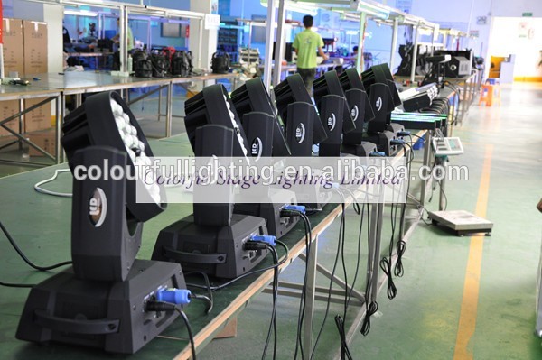 CE RoHs Free Shipping High quality 36*18W 6 IN 1 RGBWA UV LED Moving Head Light Price