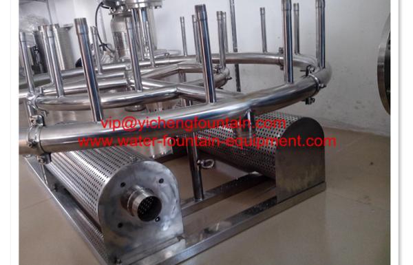 Stainless Steel Submerge / Submersible Fountain Pumps Shell For Protecting Inside Motor