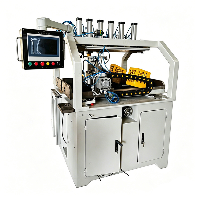 Advanced 800-Program Radiator Tank Clinching Machine