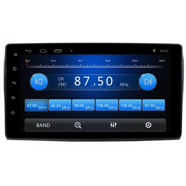 Ouchuangbo 9 inch car radio stereo dual zone for Old Mazda 3 with gps navi BT USB wifi 1080 video android 8.1 system
