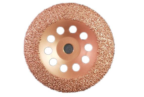 115mm Tungsten Carbide Abrasive Disc For Grinding Rubber Concrete Tile Wood And Fabric