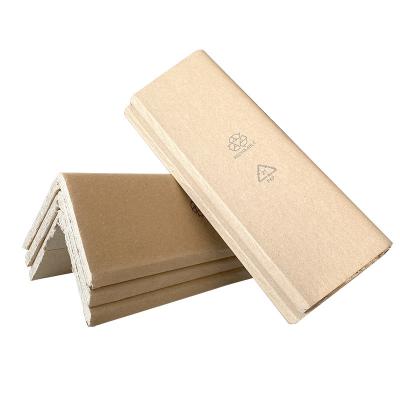 Cusomsized L Shaped Paper Tube Paper Corner Strips Paper Faced Corner Bead For Pallet Transport