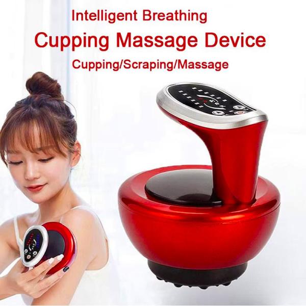 Full Body Vibration Electric Gua Sha Scraping Massager Vacuum Massage Cupping Machine
