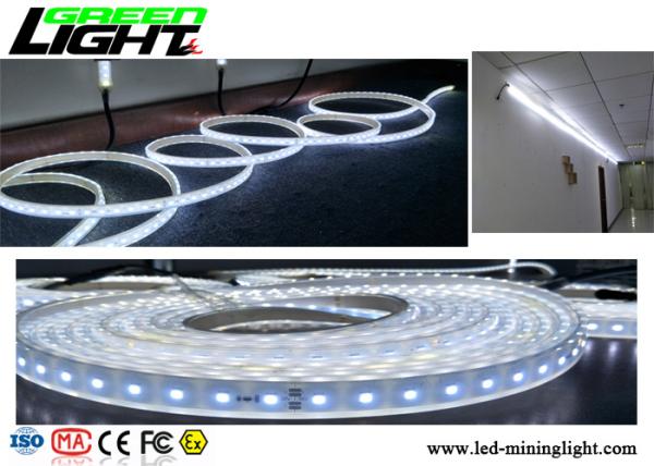 Corrision Resistant LED Flexible Strip Lights Explosion Proof 140 Leds Per Meter