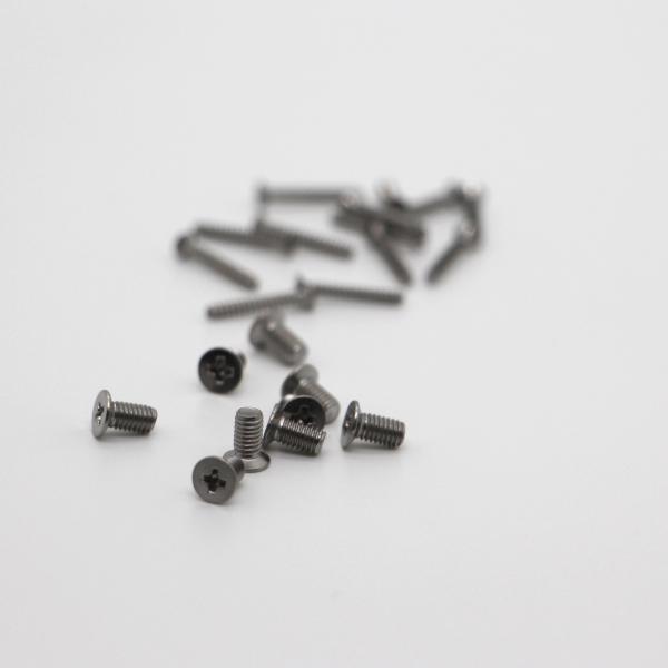 M0.5-M3 High-Temp Resistant Micro Screws Countersunk Head For Aerospace Applications ISO 9001 Certified