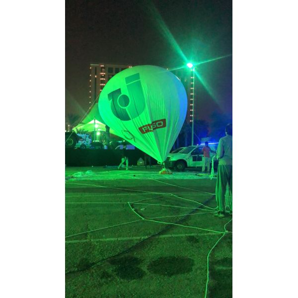 Shine Moon Flying 12.5Ft 4000W Helium Balloon Lights