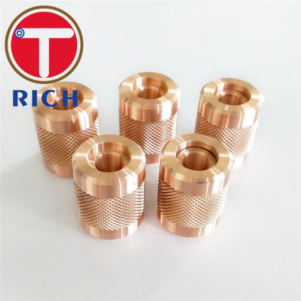 Оборудование cnc подвергая механической обработке центра поворачивая обрабатывая таможню точности медную обрабатывая