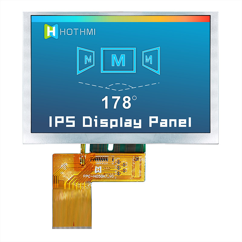 5,0 изготовитель дисплея мониторов TFT LCD солнечного света IPS дисплея дюйма 800x480 читаемый