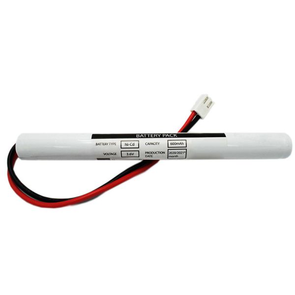 Аварийная лампочка типа Ni-Cd аккумулятор AA600mAh 3.6V проволочный соединитель