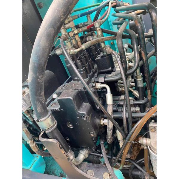 7.5 Ton Blue Paint Used Kobelko Sk75 Second Hand Kobelko Ask75