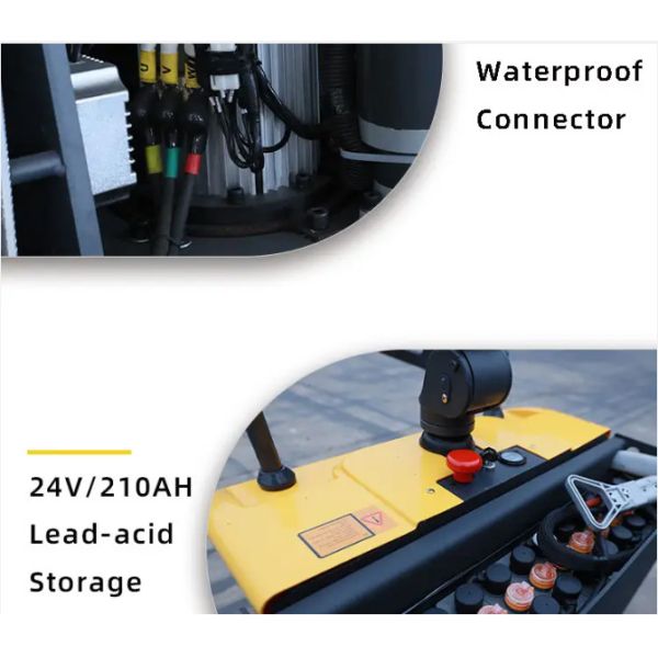 Стоящий полностью электрический подъемник для подъемников