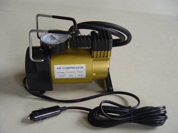 Inflação rápida amarela e de prata do compressor de ar do metal para todos os tipos dos carros