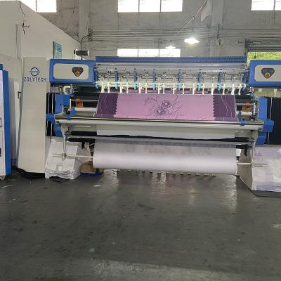 WV15 1500rpm automatizou o ponto de corrente estofando da máquina para a maquinaria do colchão das edredões ZOLYTECH