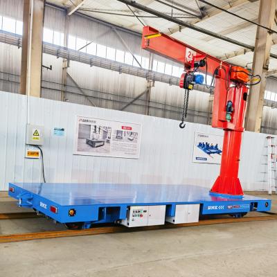 40Ton Industrial Transfer Carts Rail Battery Powered Transfer Cart