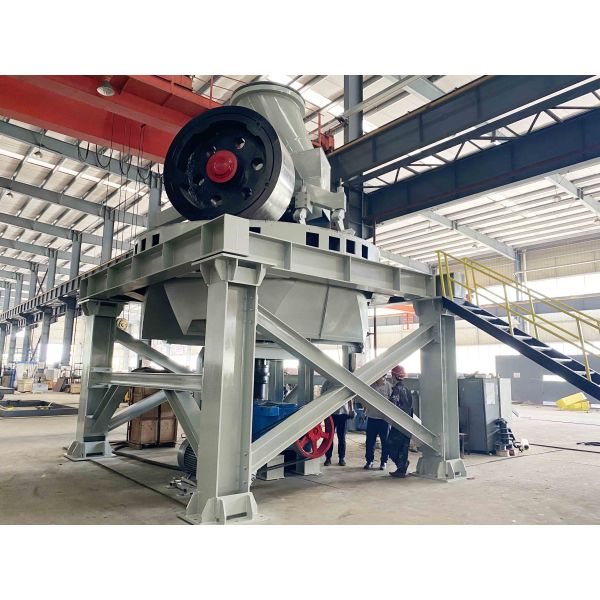 30 - 70 Ton/h Wet Pan Mill For Clay Brick Making and Bentonite Making Raw Material Preparation with 2 rollers