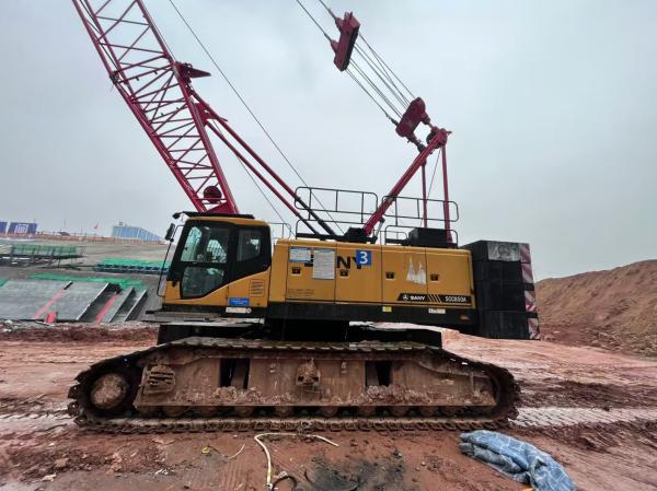 Crane à rampe de seconde main de 85 tonnes d'occasion 2019 à faible consommation d'énergie