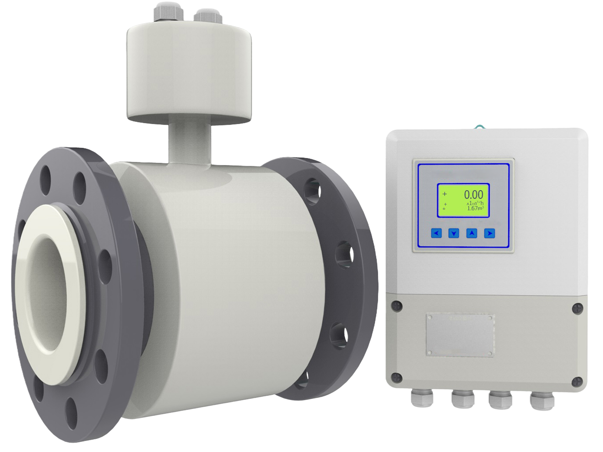 Split Type Electromagnetic Flow Meter