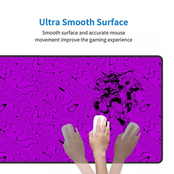Gaming Custom Logo Waterproof Office Mouse Pad and Laptop Desk Mat in Irregular Shape