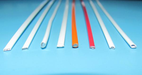 Profiled 0.45mm Plastic Coated Bendable Wire Bendable Metal For Crafts