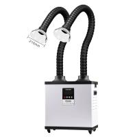 FED200 Welding Smoke Absorber , Double Fume Extractor For Nail Salon / Moxibustion