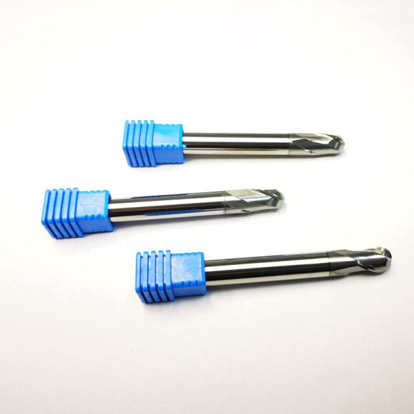 Solid Tungsten Carbide 2 Flutes D8R4 Ball Nose End Mills Hrc65 ST