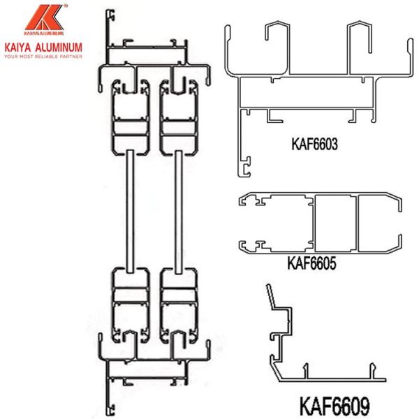 T5 Aluminium Window Extrusions