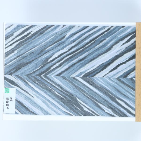 Peinture à l'encre de placage en ingénierie couleur bleue 0,4 mm pour les meubles Ayous