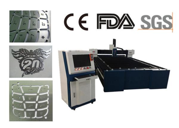 Construction Machinery Metal Fiber Laser Cutting Machine 2000W Power