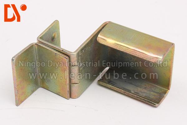 Colorful Lean Pipe Roller Track Hardware 4 Meters Length Cold Pressing / Rolling