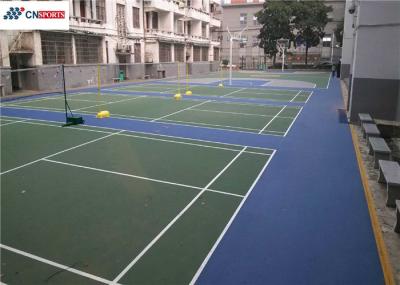 Rubber Outdoor Tennis Court Flooring 1.12MPa No Discoloration
