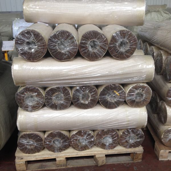 Brown Welding Fire Blanket Fiberglass Fire Blanket Materails 1.8m x 1.8m