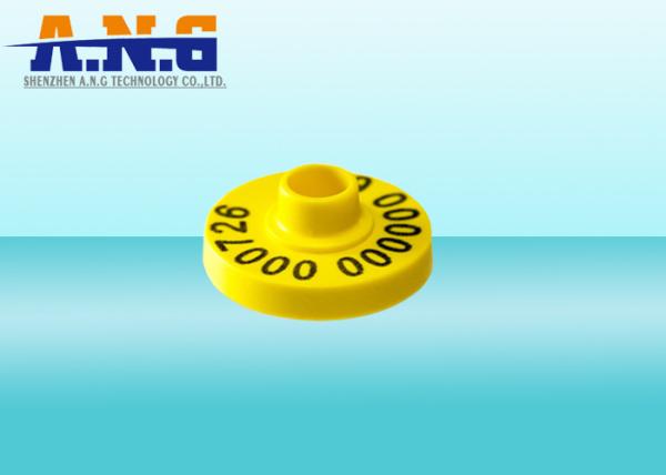 Smart Identification Small Rfid Animal Tags programming 865MHz - 867MHz