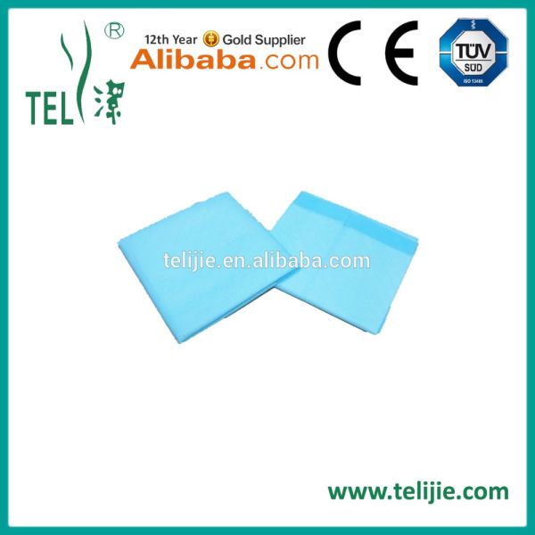White Blue Fluff pulp 40x60cm Disposable Medical Underpads
