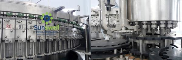 3 in 1 Automatic Carbonated beverage rotary filling machines wine bottle filling equipment