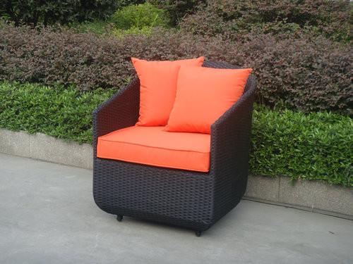 3 Seat - 4 Seat Aluminum Frame Fashion Outdoor Rattan Sofa Set