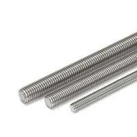 304 316 Boulure à double tête en acier inoxydable DIN975 Full Tooth Stud avec finition simple
