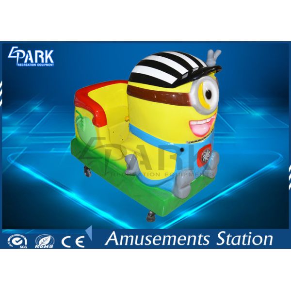 Safety Kiddy Ride Machine Coin Operated Carousel Kiddie Rides  Swing Car